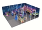 مركز اللعب التجاري للأطفال معدات ملعب داخلي مع جدار التسلق
