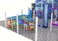 مركز اللعب التجاري للأطفال معدات ملعب داخلي مع جدار التسلق
