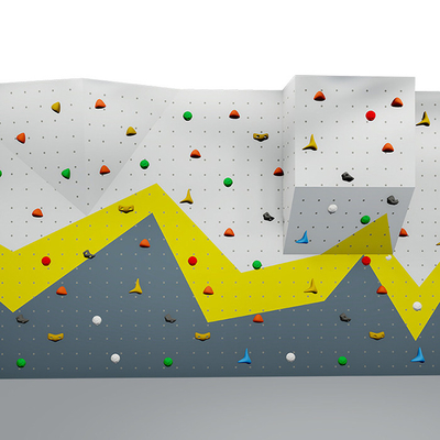 تسلق الصخور في الأماكن المغلقة الكبار تسلق الجدار يحمل مختلف التسلق للمركز الرياضي